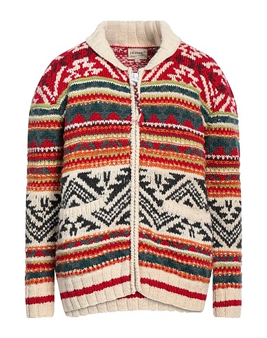 FRANTIC Cardigan Beige 100% Lana