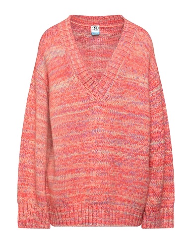 M MISSONI Sweater Salmon pink 59% Cotton, 17% Polyamide, 14% Wool, 6% Cashmere, 4% Polyester