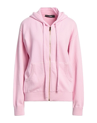 VERSACE Cardigan Pink 97% Cashmere, 3% Wool, Silk