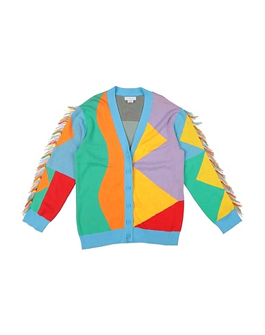 STELLA McCARTNEY KIDS Cardigan Sky blue 100% Cotton
