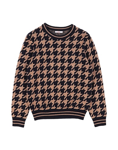 SUN 68 Jumper Camel 47% Merino Wool, 38% Viscose, 10% Polyamide, 5% Cashmere