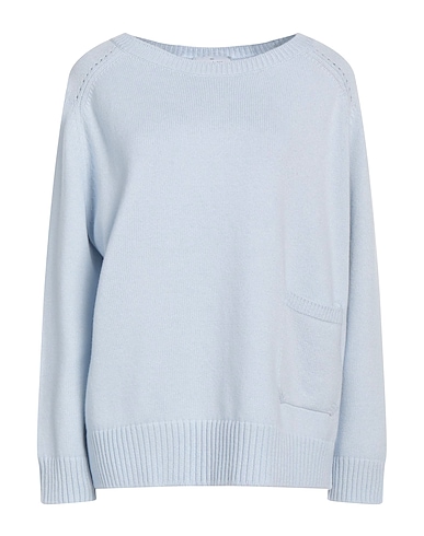 GRAN SASSO Sweater Sky blue 70% Virgin Wool, 20% Viscose, 10% Cashmere