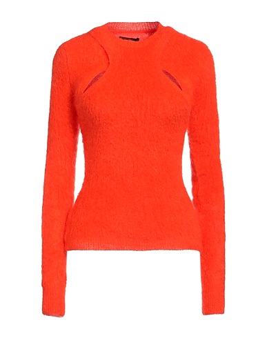 ISABEL MARANT Jumper Orange 41% Mohair wool, 37% Synthetic fibers, 17% Recycled polyamide, 3% Wool, 2% Elastane