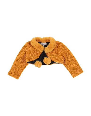 ALV by ALVIERO MARTINI Teddy Coat Marigold 76% Acrylic, 13% Wool, 11% Polyester