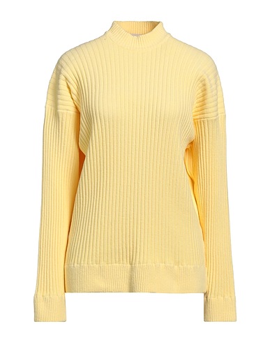 BONSAI Rollkragenpullover Pastellgelb 93% Baumwolle, 7% Elastan