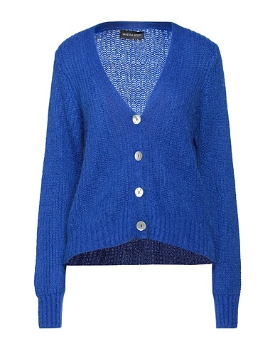 VANESSA SCOTT Cardigan Blue 40% Acrylic, 30% Polyamide, 30% Mohair wool