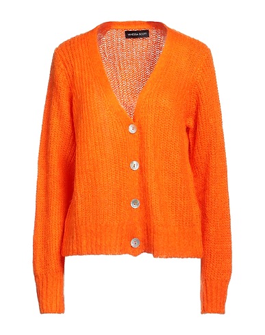 VANESSA SCOTT Cardigan Orange 40% Acrylic, 30% Polyamide, 30% Mohair wool