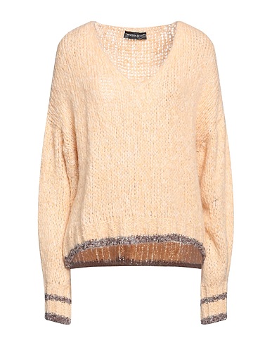VANESSA SCOTT Jumper Beige 50% Acrylic, 30% Polyamide, 10% Wool, 10% Mohair wool