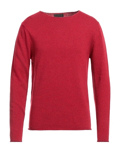 LUCQUES Jumper Red 40% Merino Wool, 25% Viscose, 25% Polyamide, 10% Cashmere