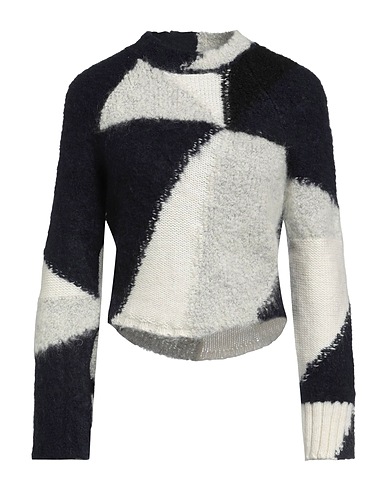 GIORGIO ARMANI Jumper Midnight blue 44% Wool, 27% Mohair wool, 23% Cashmere, 4% Silk, 2% Polyamide
