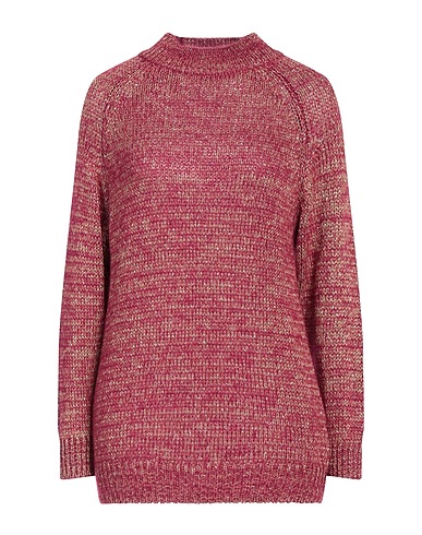 VANESSA SCOTT Rollkragenpullover Magenta 56% Viskose, 24% Andere Fasern, 14% Metallfaser, 3% Wolle, 3% Mohairwolle