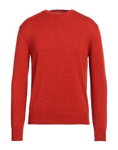 BALLANTYNE Jumper Orange 100% Wool