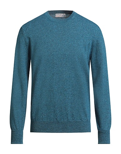 BALLANTYNE of PEEBLES Maglia in Cachemire Verde petrolio 100% Cachemire