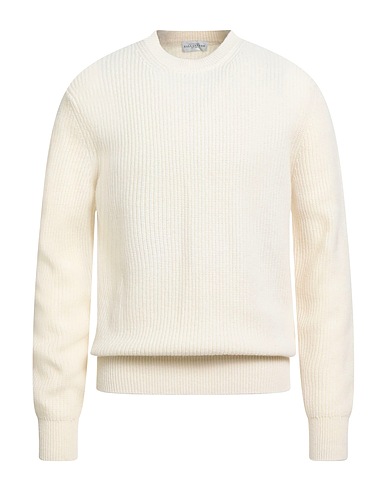 BALLANTYNE Jumper Ivory 100% Wool