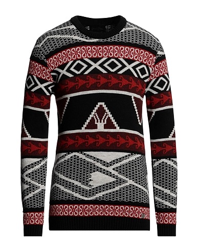 BL.11  BLOCK ELEVEN Pullover Schwarz 80% Acryl, 10% Wolle, 5% Alpakawolle, 5% Viskose