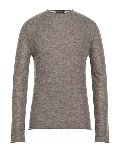 LUCQUES Sweater Khaki 42% Polyamide, 20% Wool, 19% Alpaca wool, 19% Mohair wool