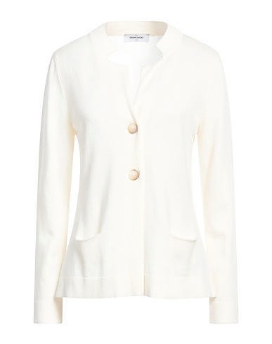 GRAN SASSO Cardigan Ivory 70% Virgin Wool, 20% Viscose, 10% Cashmere