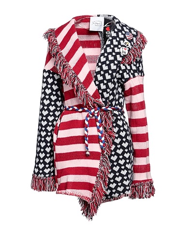 DE' HART Cardigan Blu notte 70% Lana, 25% Nylon, 5% Altre Fibre