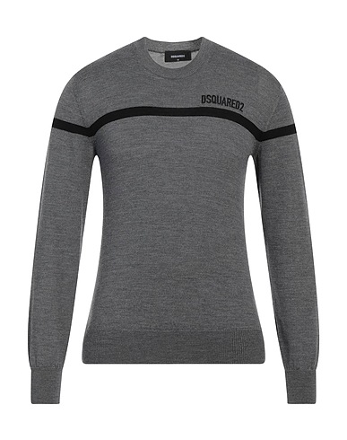 DSQUARED2 Sweater Grey 100% Virgin Wool