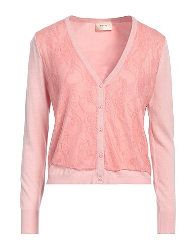 TOY G. カーディガン ピンク ナイロン 57% / レーヨン 43%