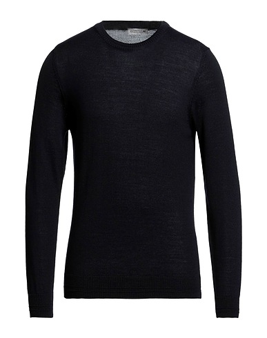 DANIELE ALESSANDRINI HOMME Pullover Nachtblau 50% Acryl, 50% Wolle