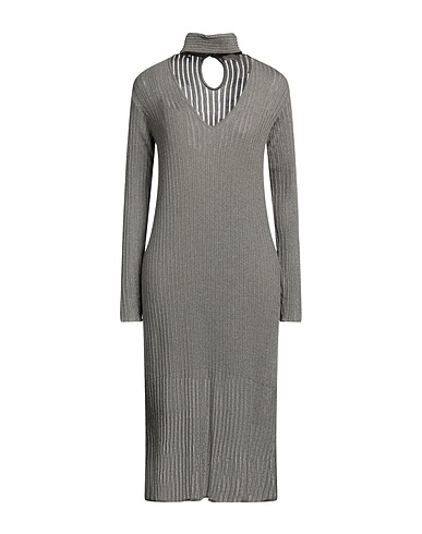 AGNONA Sheath dress 51% Cashmere, 22% Silk, 20% Polyamide, 7% Metallic Polyester