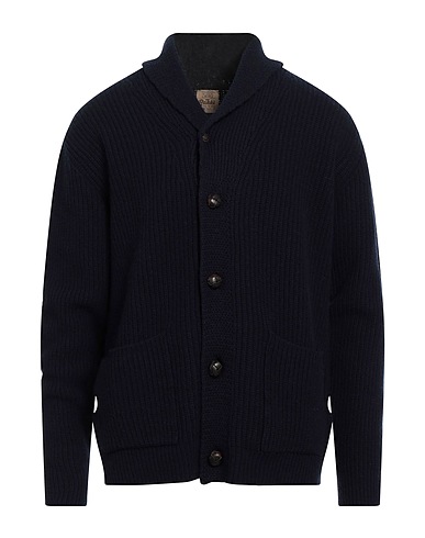 RAKKÌ WEAR Cardigan Navy 100% Merino Wool