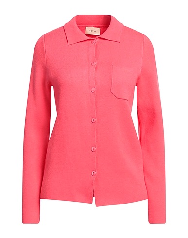 TOY G. Cardigan Coral 56% Viscose, 28% Polyester, 16% Polyamide