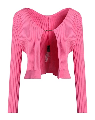 JACQUEMUS Sweater Magenta 82% Viscose, 11% Polyamide, 4% Elastane, 3% Polyester