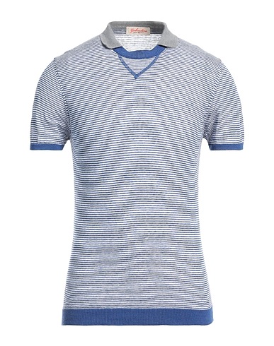 GABARDINE Sweater Blue 90% Linen, 10% Polyamide