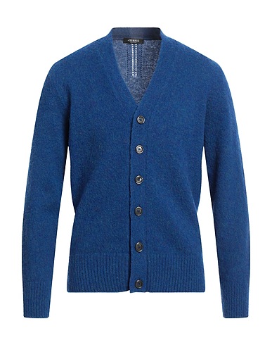 +39 MASQ Cardigan Blue 100% Wool