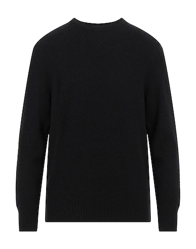+39 MASQ Jumper Black 100% Wool
