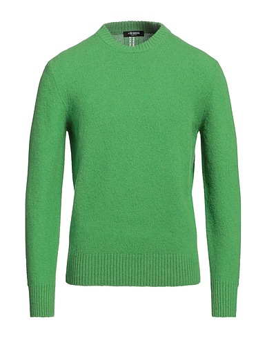+39 MASQ Pullover Verde 100% Lana