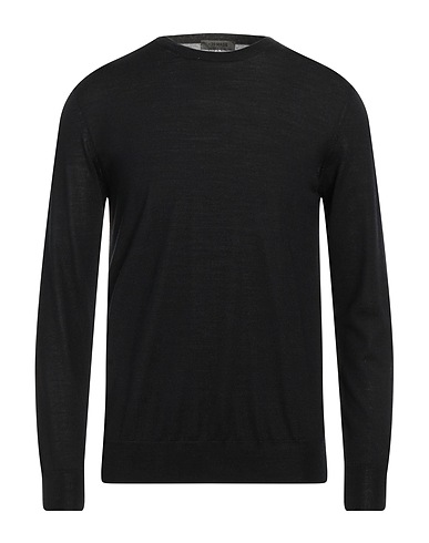 MASQ Jumper Black 70% Wool, 30% Silk