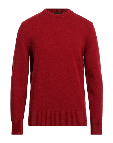 +39 MASQ Jumper Burgundy 100% Wool