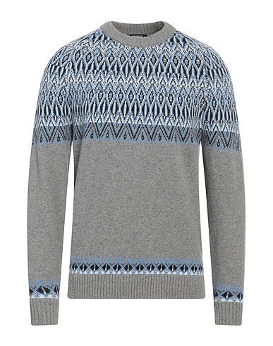 +39 MASQ Jumper Grey 100% Wool