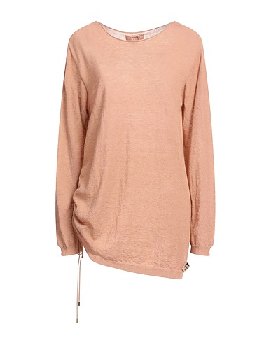 TWINSET Sweater Light brown 50% Polyamide, 40% Alpaca wool, 10% Wool
