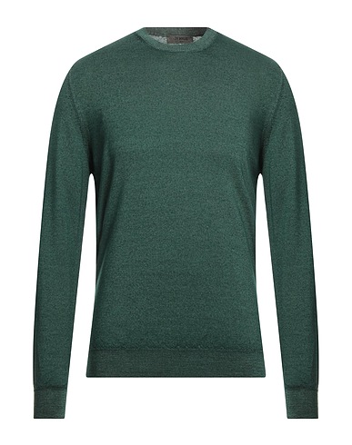 +39 MASQ Jumper Green 100% Merino Wool
