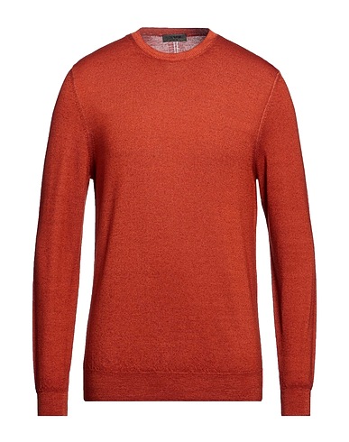+39 MASQ Jumper Rust 100% Merino Wool