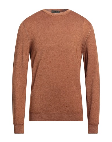 +39 MASQ Sweater Brown 100% Merino Wool