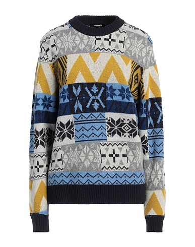 MASQ Pullover Grigio 100% Lana