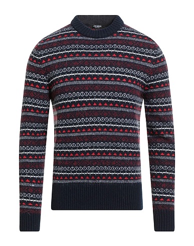 +39 MASQ Pullover Nachtblau 50% Merinowolle, 19% Acryl, 16% Polyamid, 15% Mohairwolle
