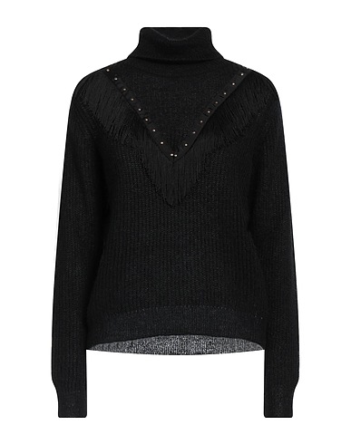 LIU •JO Rollkragenpullover Schwarz 40% Acryl, 30% Polyamid, 30% Mohairwolle