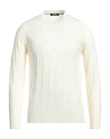 +39 MASQ Jumper Off white 100% Merino Wool