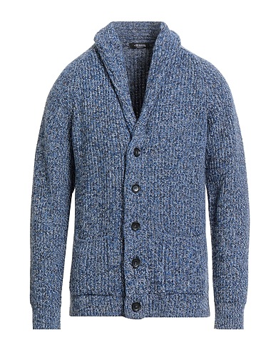 MASQ Cardigan Blu 35% Poliammide, 30% Lana, 30% Viscosa, 5% Cachemire