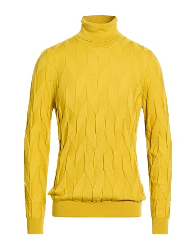 MASQ Polo neck Marigold 100% Merino Wool