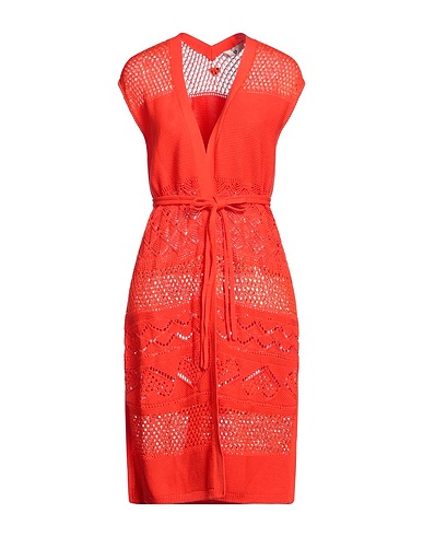 TWINSET Cardigan Orange 88% Cotton, 12% Polyester