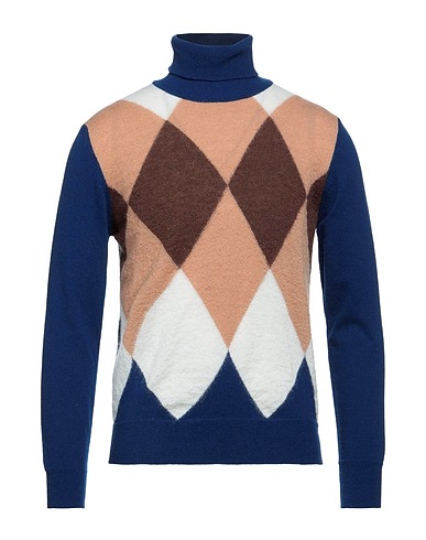 MASQ Polo neck Blue 60% Merino Wool, 32% Mohair wool, 8% Polyamide