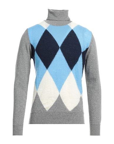 +39 MASQ Polo neck Grey 60% Merino Wool, 32% Mohair wool, 8% Polyamide