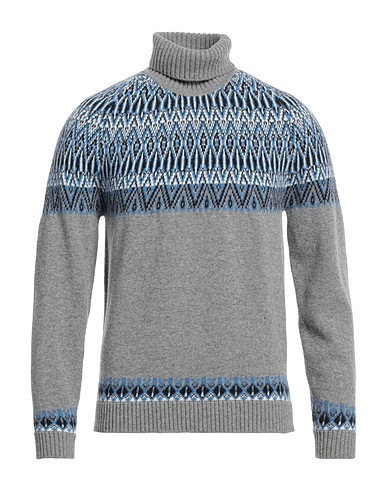 MASQ Turtleneck Grey 100% Wool